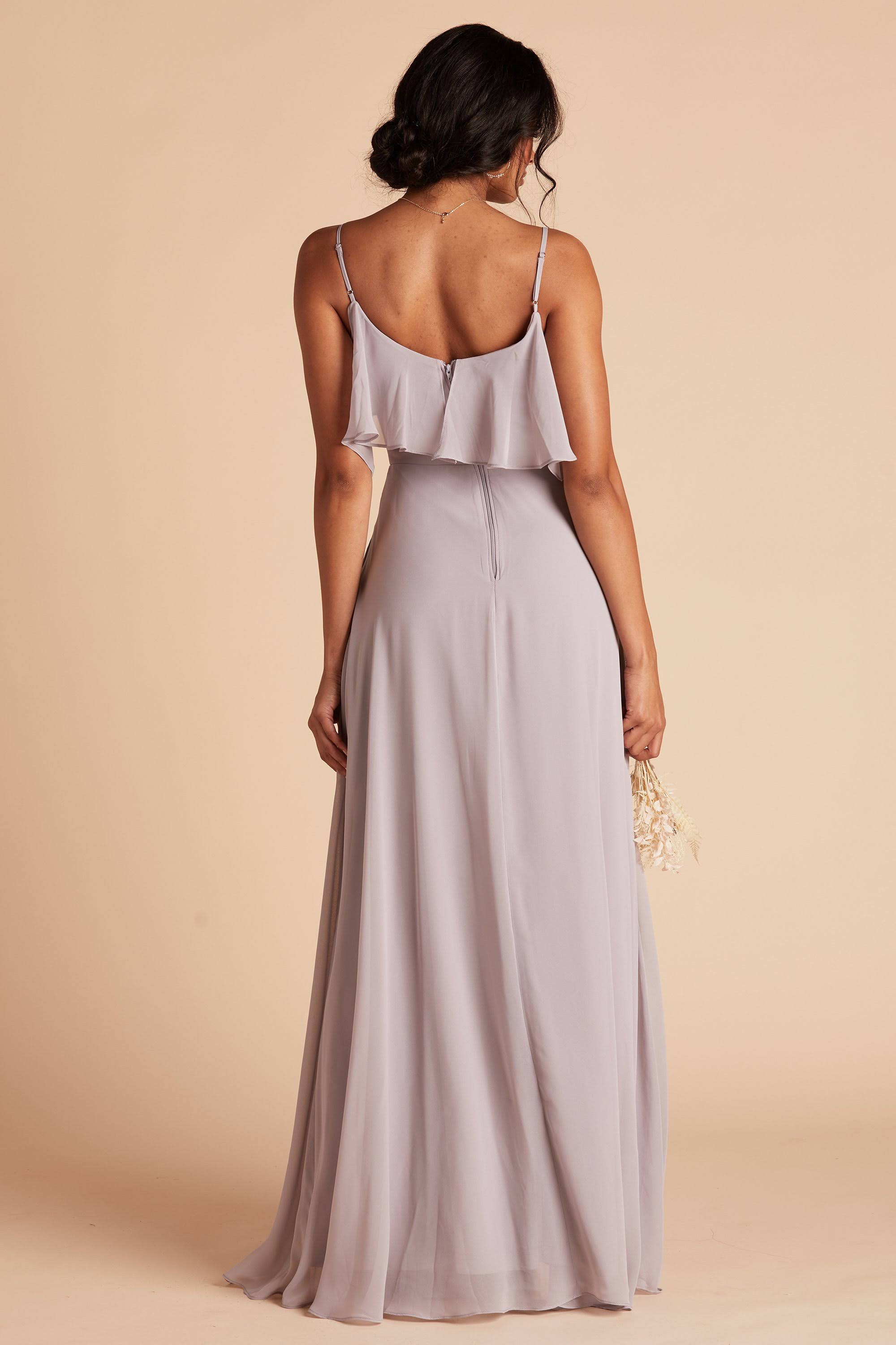 Birdy Grey Jane Convertible Chiffon Bridesmaid Dress in Lilac XL / Lilac