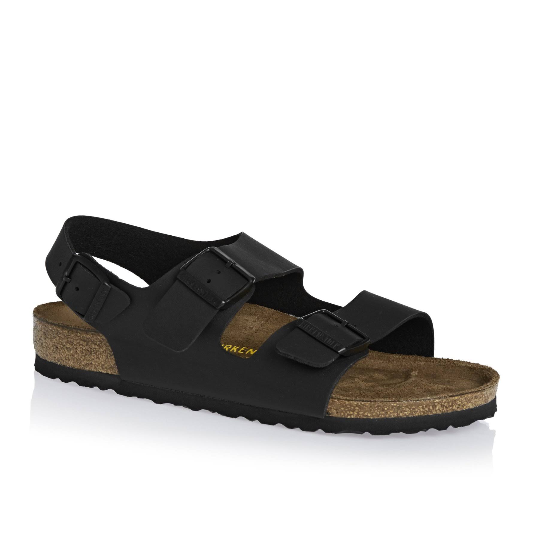 Birkenstock Milano Birko Flor Sandals - Black