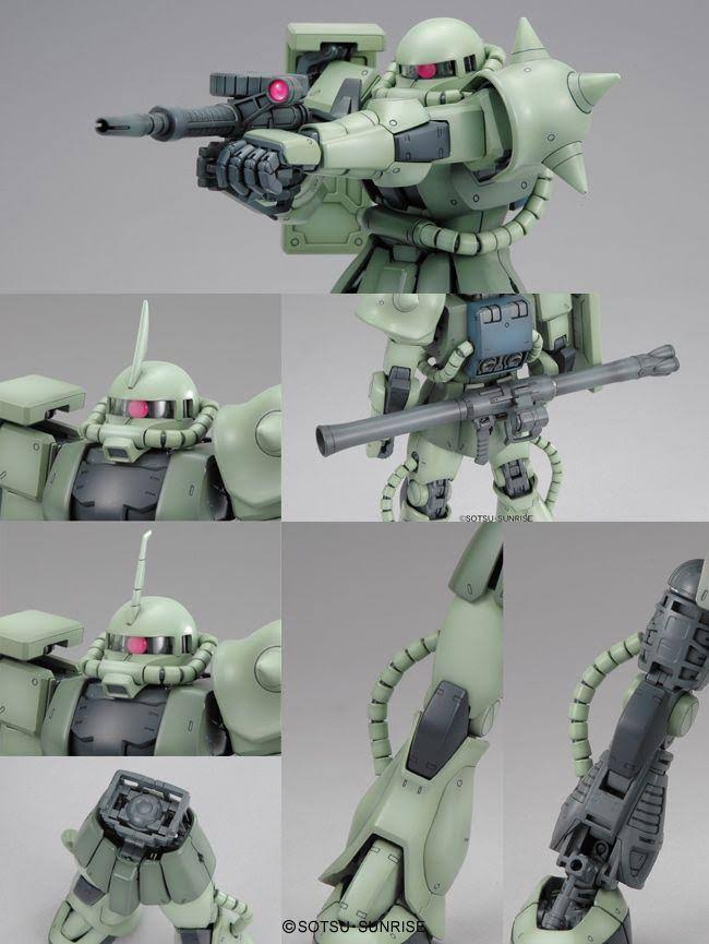 MS-06J Zaku II Ver 2.0, Bandai mg