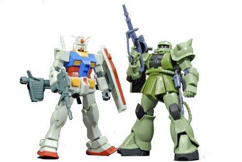 Bandai Hobby Gunpla Starter Set: Gundam vs. Zaku II, Bandai HGUC Action Figure