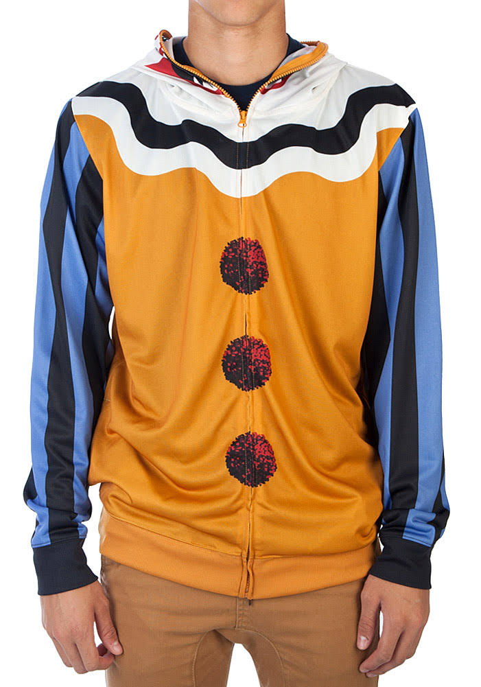 Bioworld Men's Scary Clown Halloween Costume Hoodie (Small)