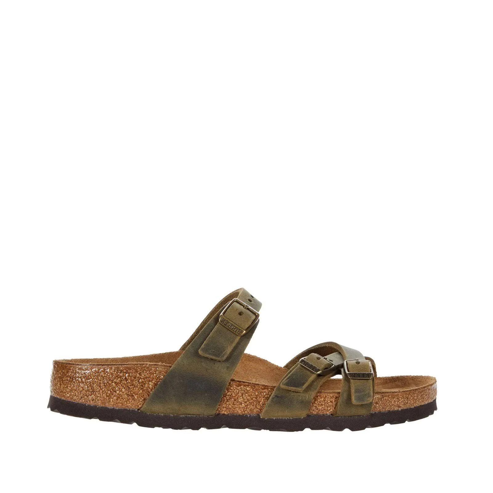 Birkenstock Women's Franca Sandal - Jade Oiled Leather N / 41