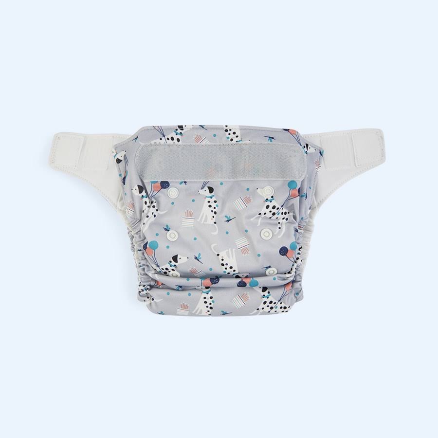 Bambino Mio, miosolo Classic All-in-One Cloth Diaper, Puppy Party