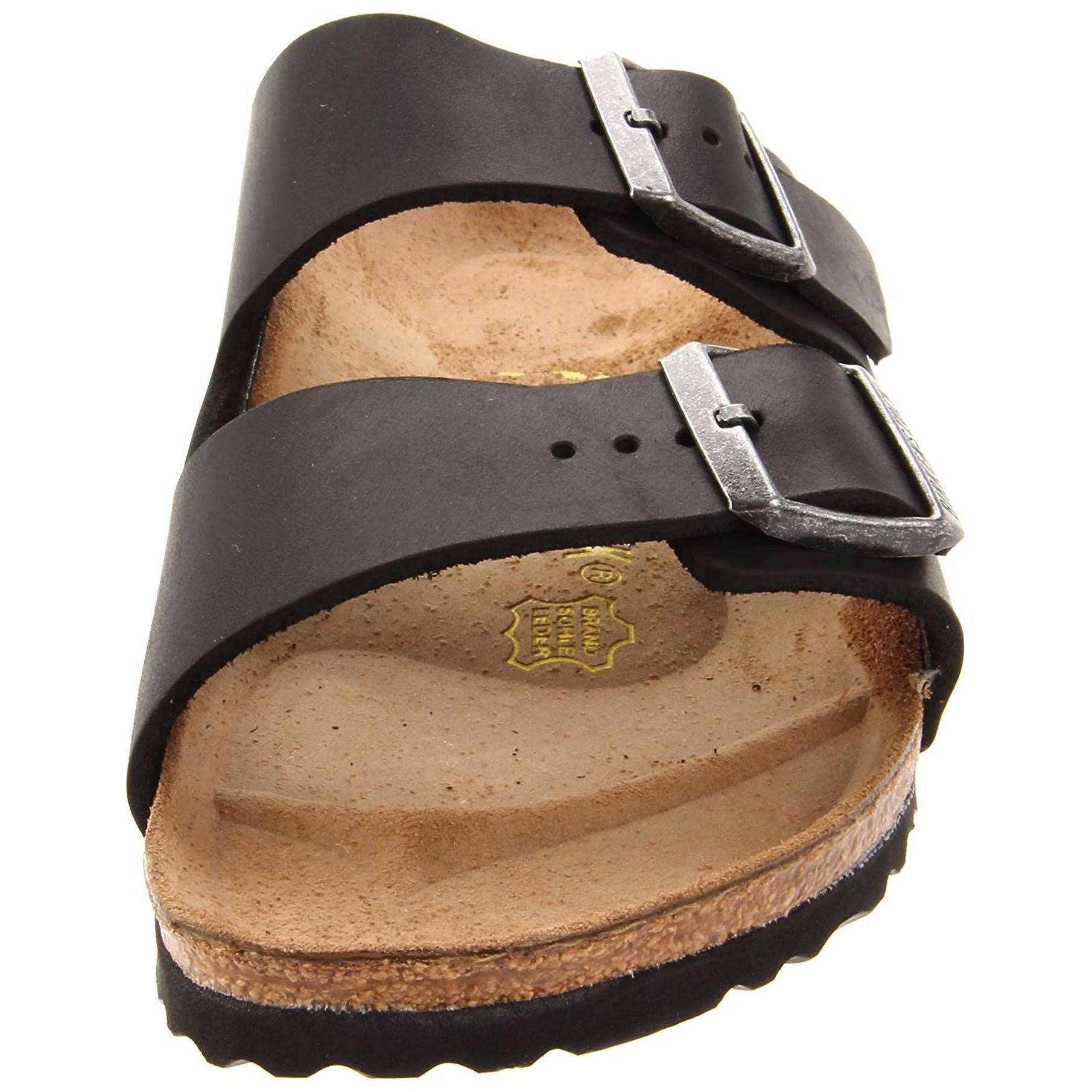Birkenstock Arizona (39 Black Oiled Leather)