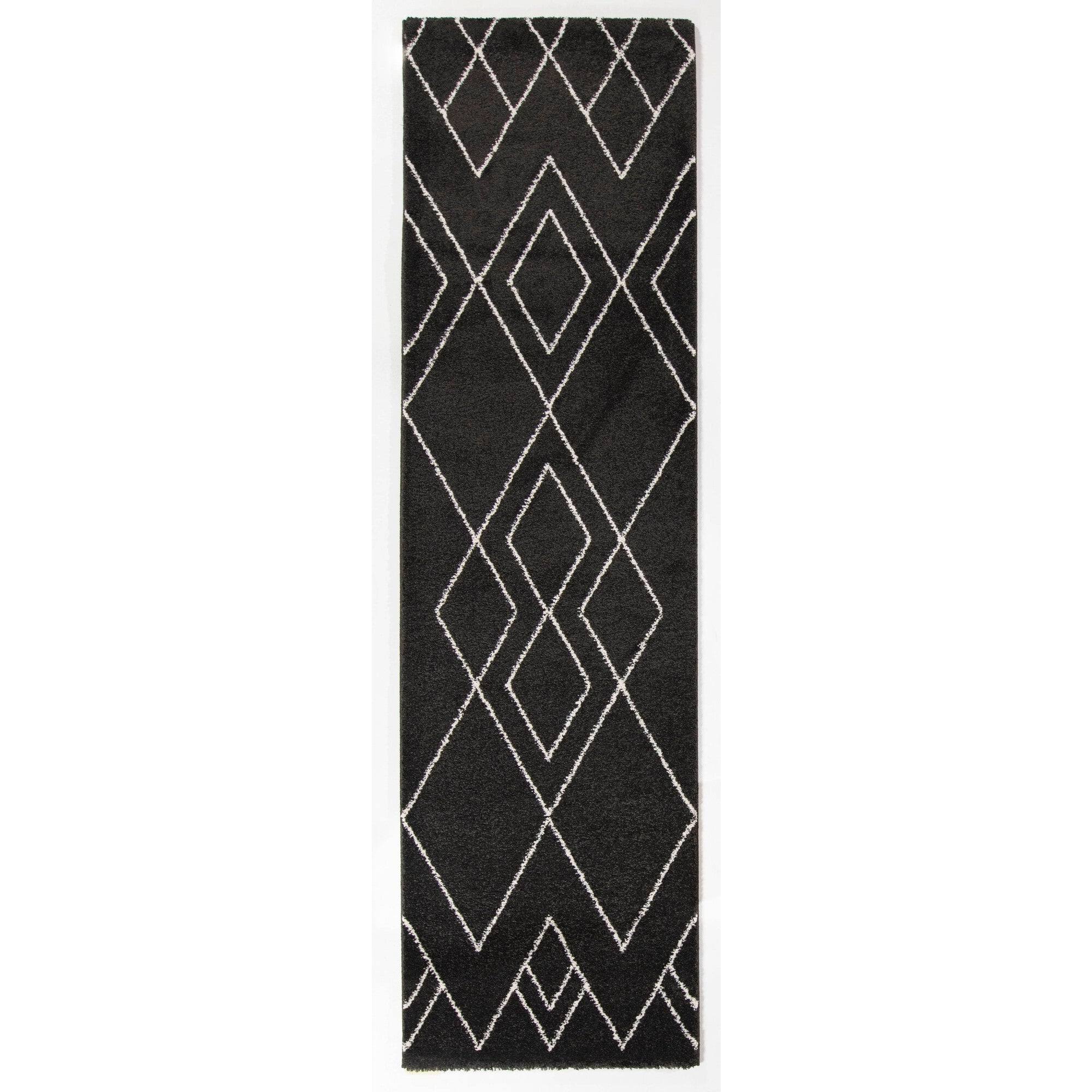 Carson Carrington Isgarde Diamond Indoor Area Rug - 7&10x22 x 10& - Grey