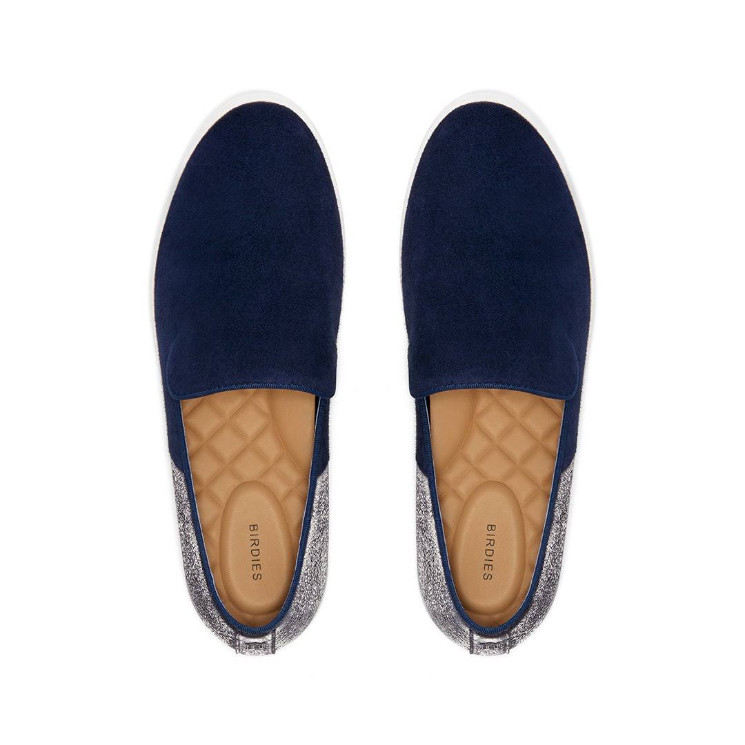 Birdies The Swift - Night Sky Sneaker, Size 6, Suede