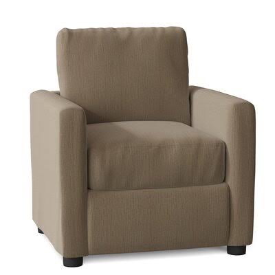Cambridgeshire 32x22 Wide Armchair Birch Lane Body Fabric: Baet Sand