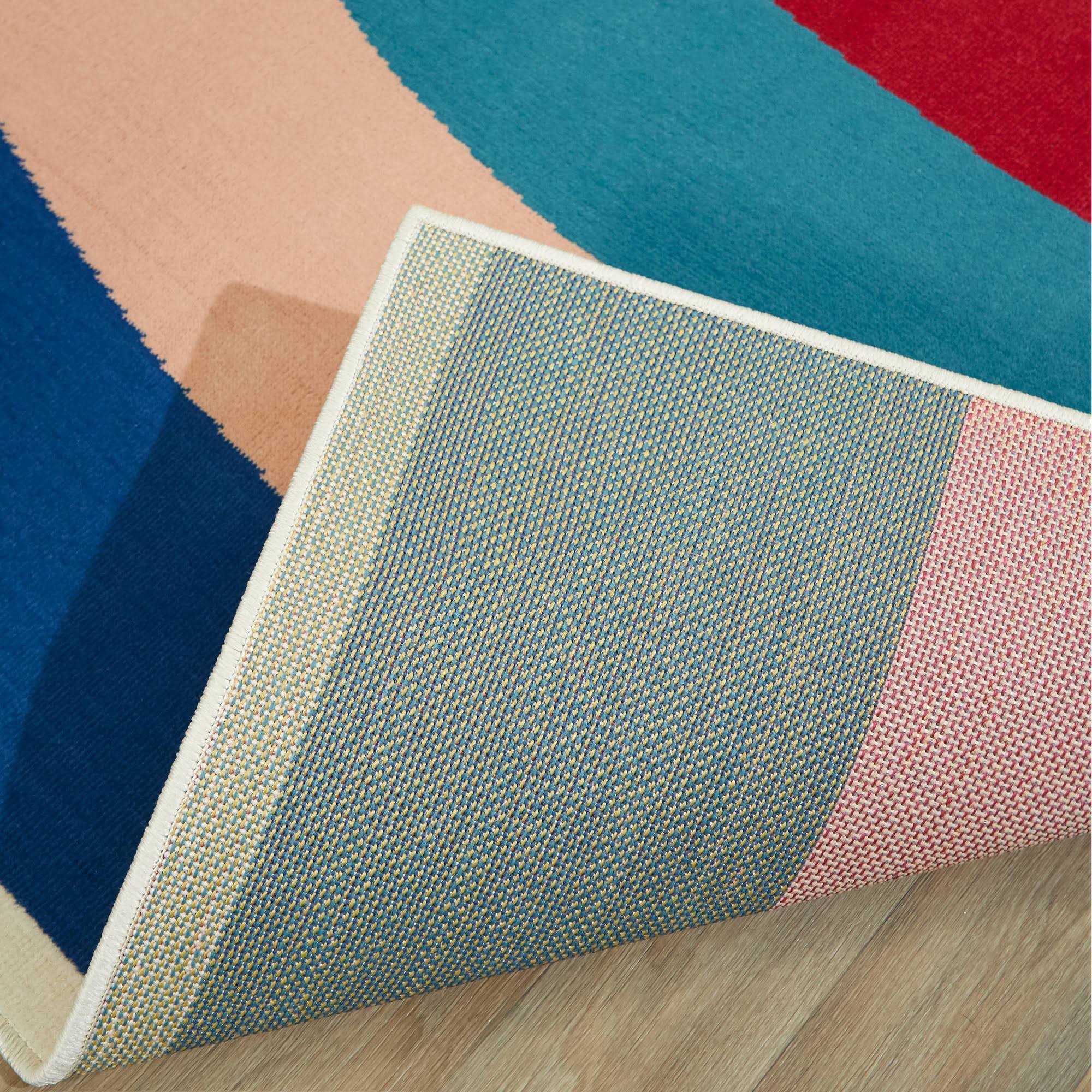 BALTA Penelope Multicolor 5 ft. x 7 ft. Rainbow Print Area Rug