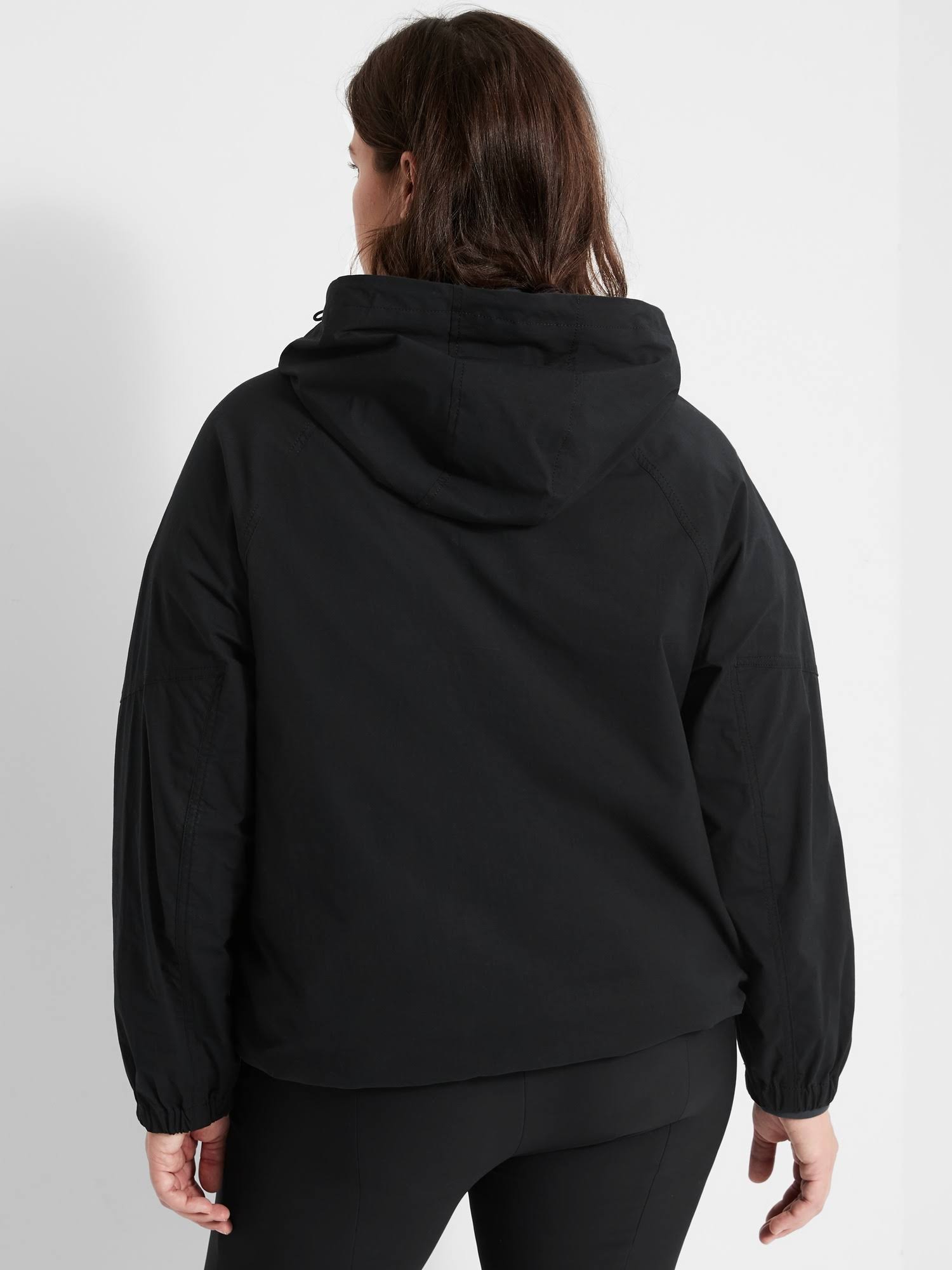 Banana Republic Women's Rain Jacket Black Size Xs