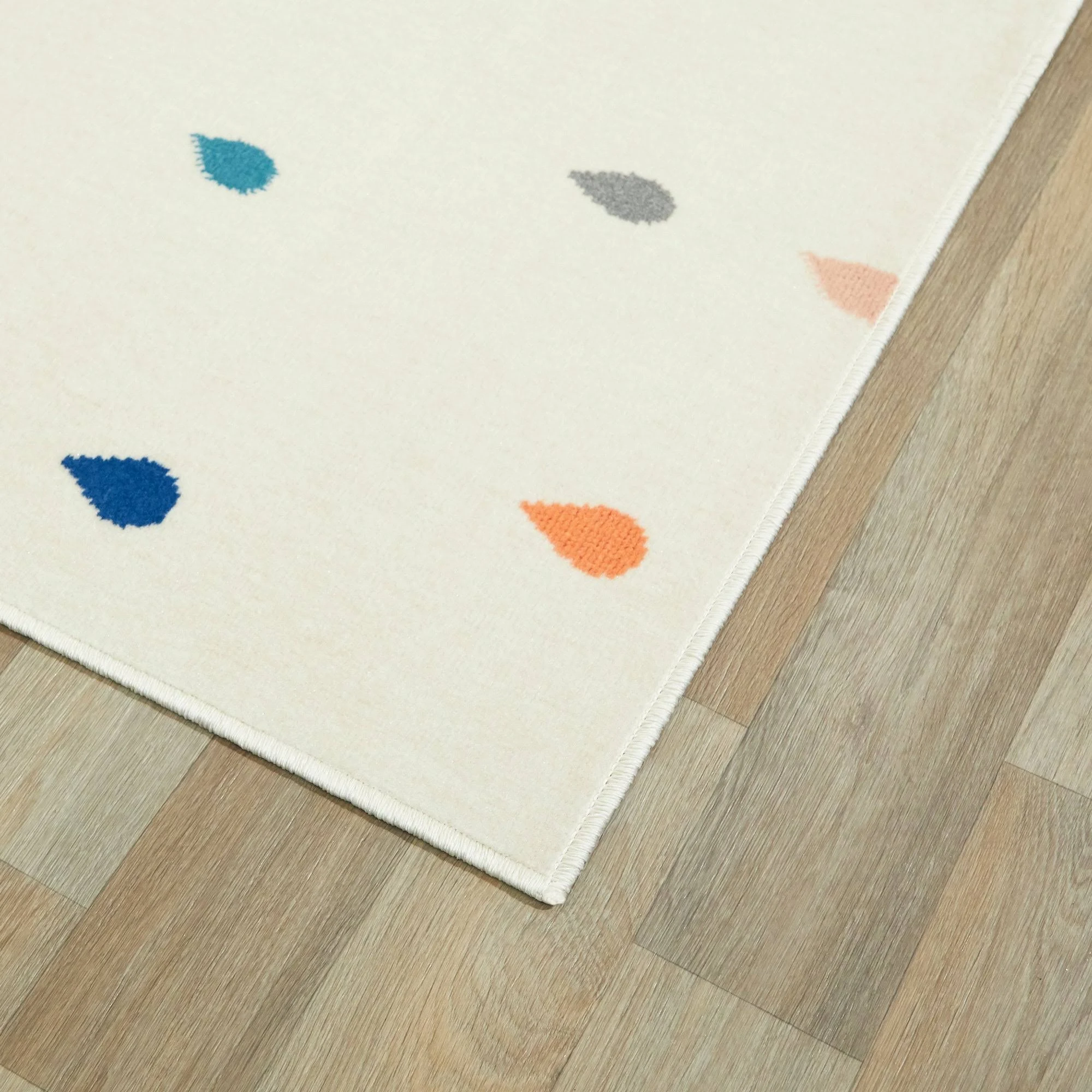 Balta Raindrops Ivory 5 ft. x 7 ft. Area Rug