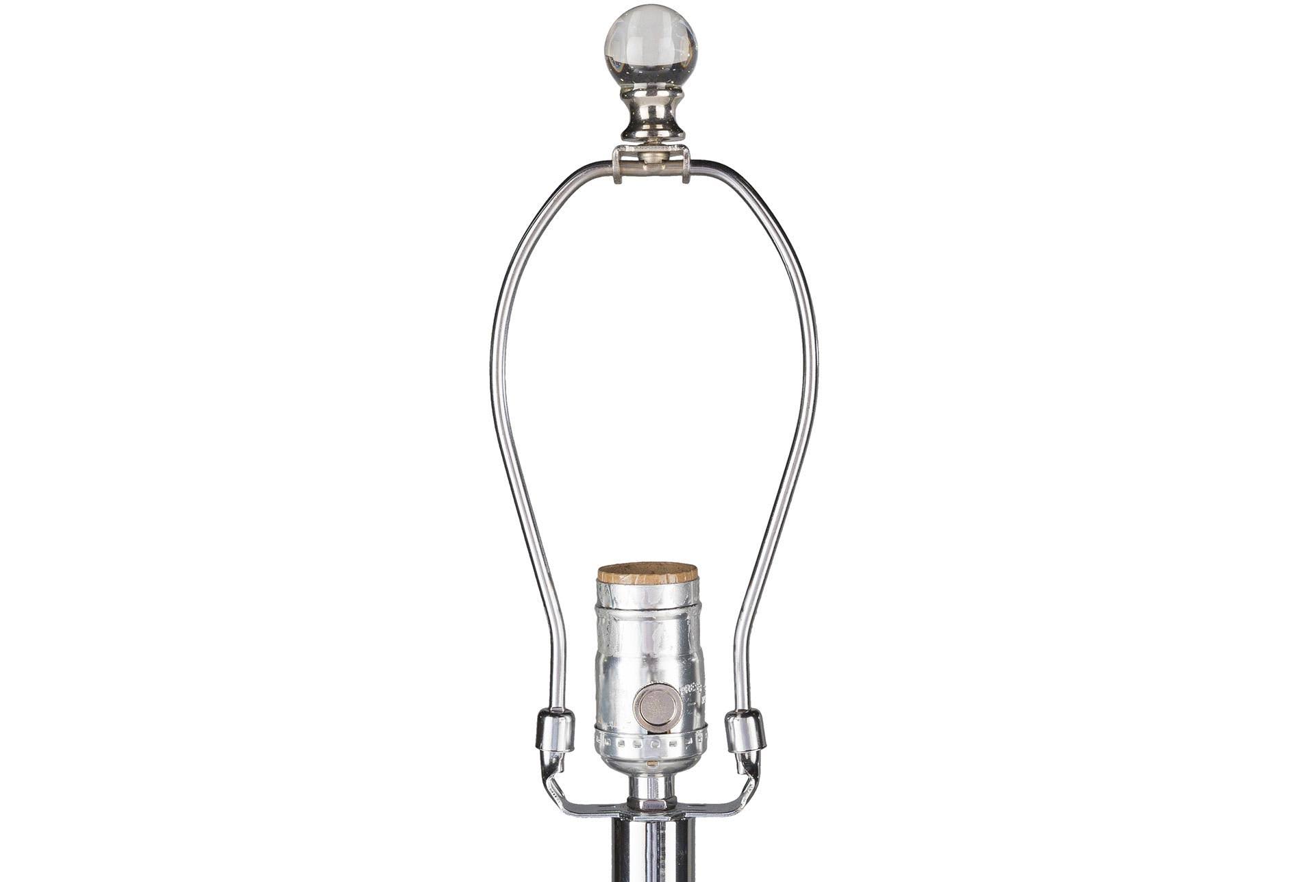 Isabella 27x22 Table Lamp Grovelane Base/Shade Color: White Navy Blue Base/White Shade