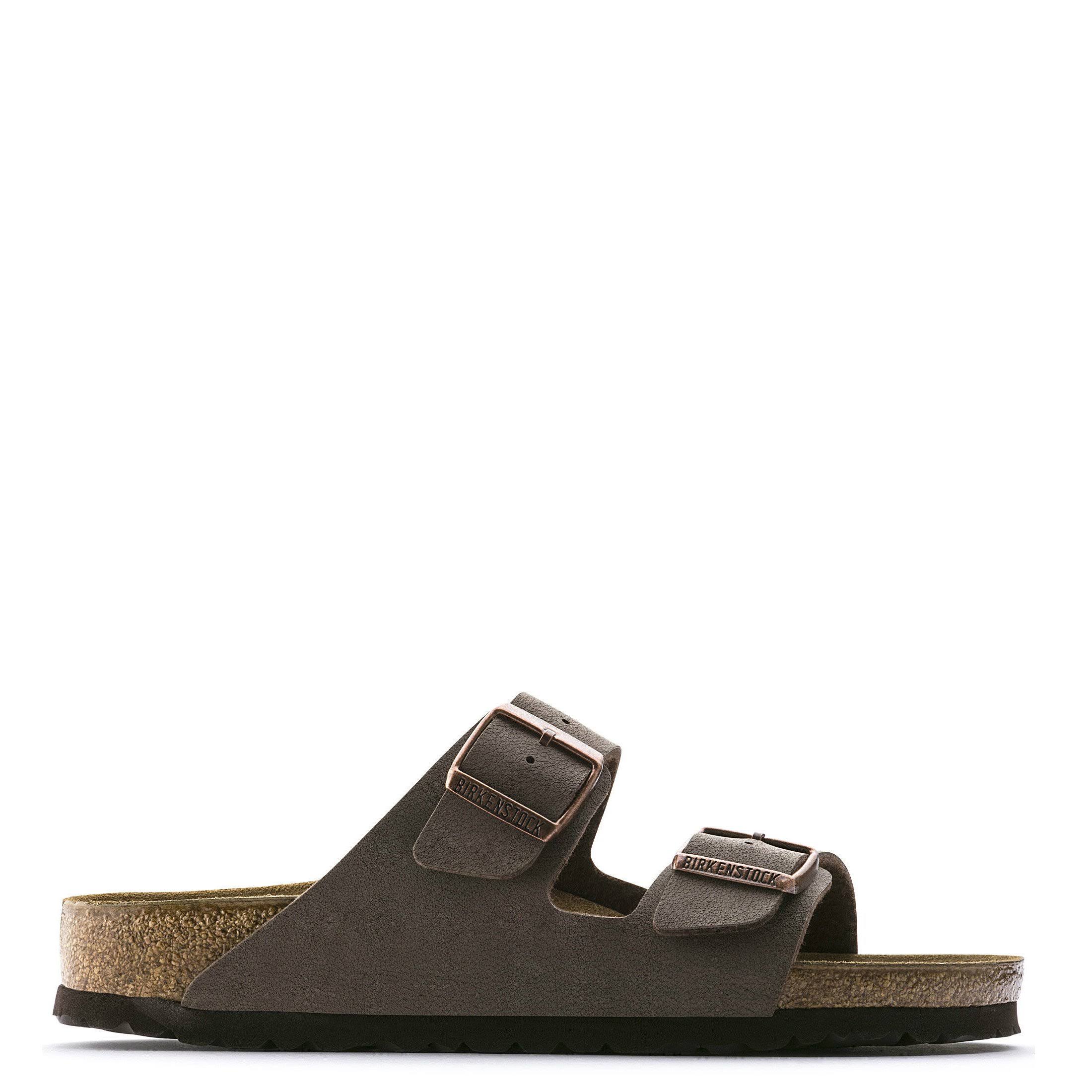 Birkenstock Women's Arizona Birkibuc Sandals, Brown
