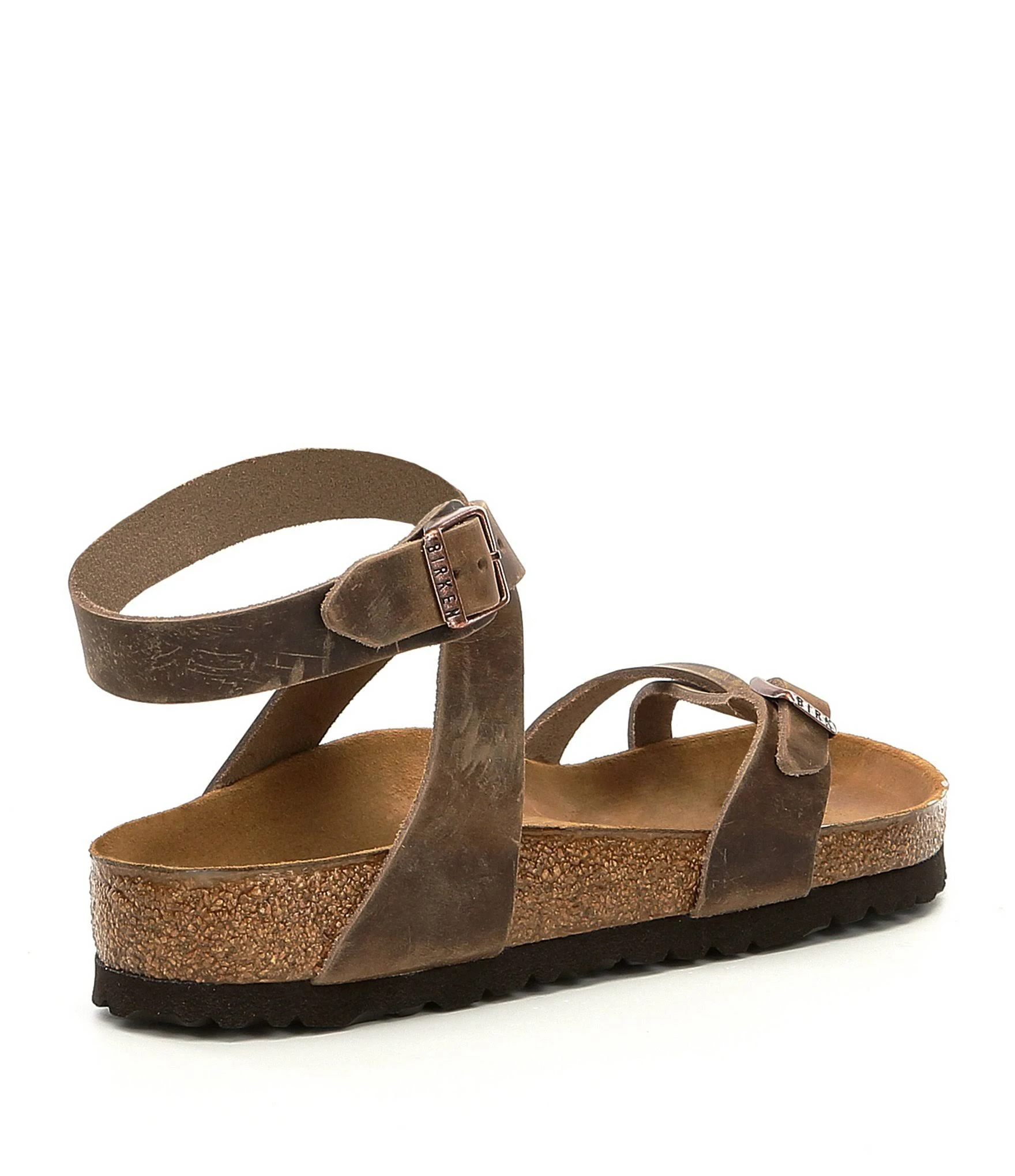 Birkenstock Women's Yara Sandal - 36 - Habana Oiled Leather