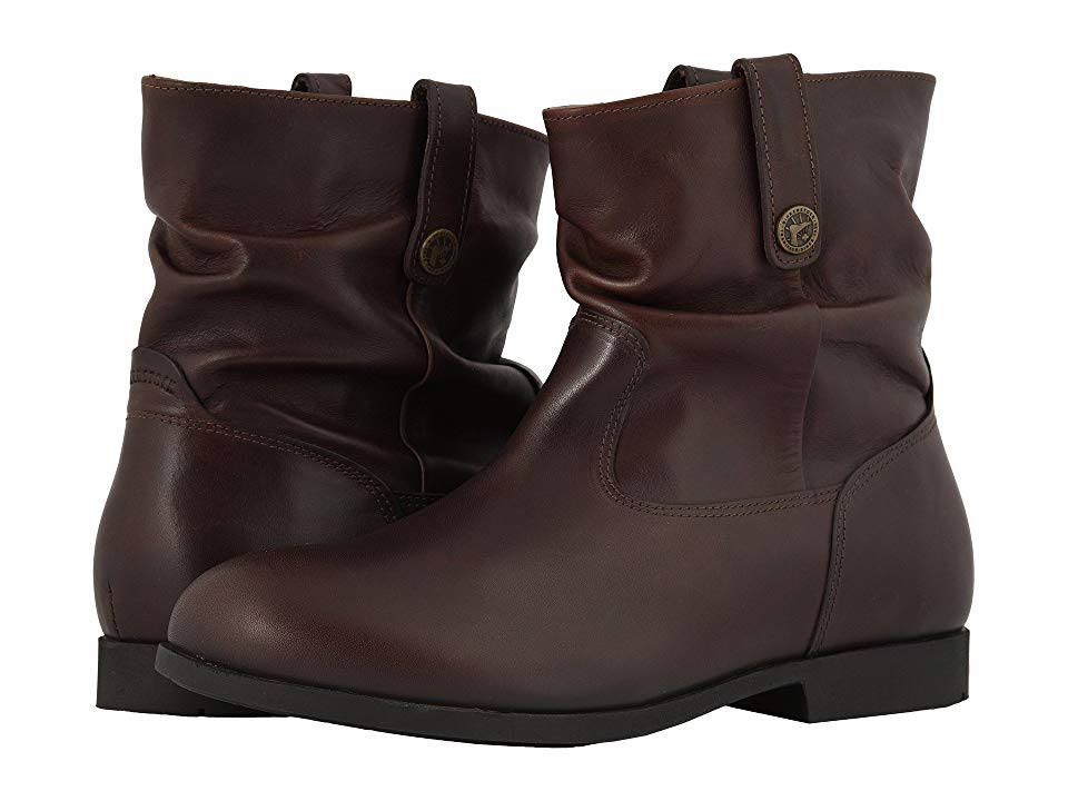 Birkenstock Sarnia Women's Boots Espresso Leather : 36 (US Women's 5-5.5) Regular