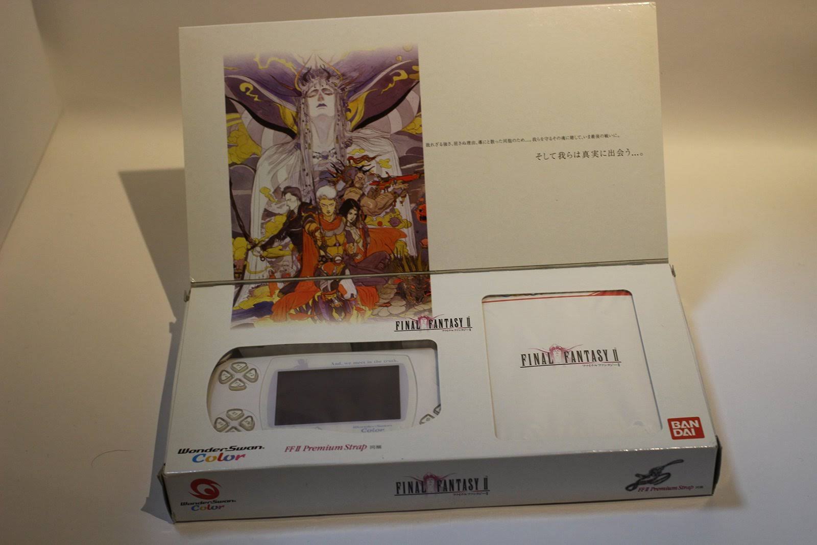 WonderSwan Color Final Fantasy II Limited Console (Japanese Import Video Game System)