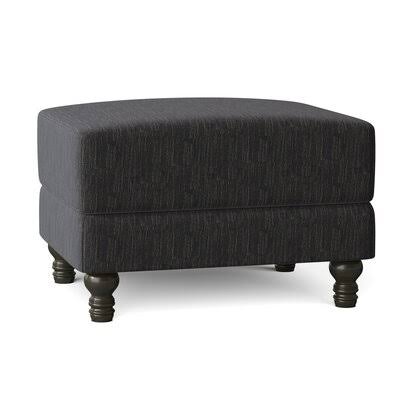 Birch Lane Montgomery 31x22 Rectangle Standard Ottoman Body Fabric: Curious Eclipse