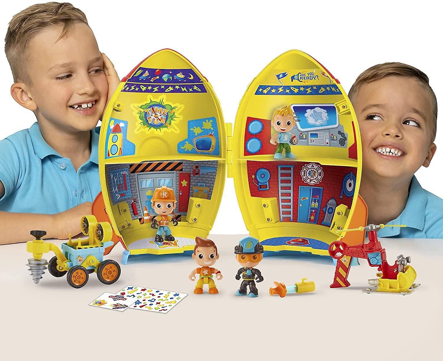 Vlad and Niki Crazy Rocketship Playset