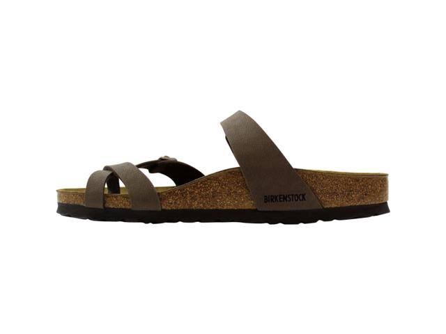 Birkenstock Women's Mayari Birkibuc Sandal, 11.0, Mocha