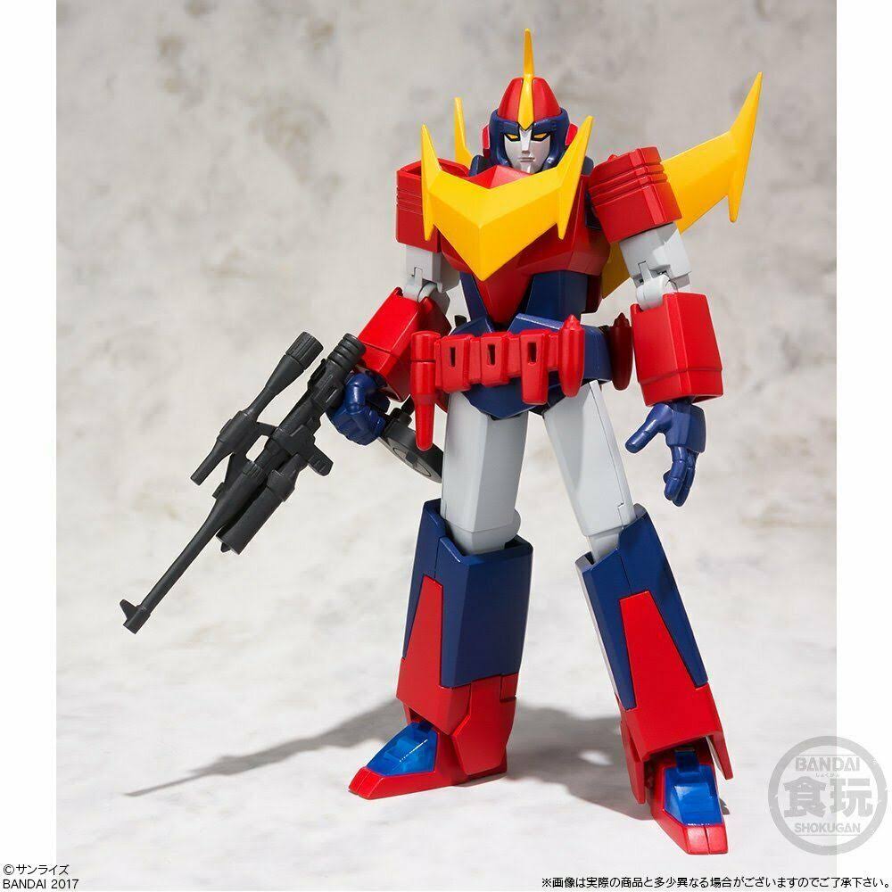 Bandai Shokugan Super Mini Pla Invincible Super Man Zambot 3 Model Kit
