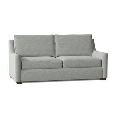 Swifton 72x22 Recessed Arm Sofa with Reversible Cushions Birch Lane Body Fabric: Conversation Capri