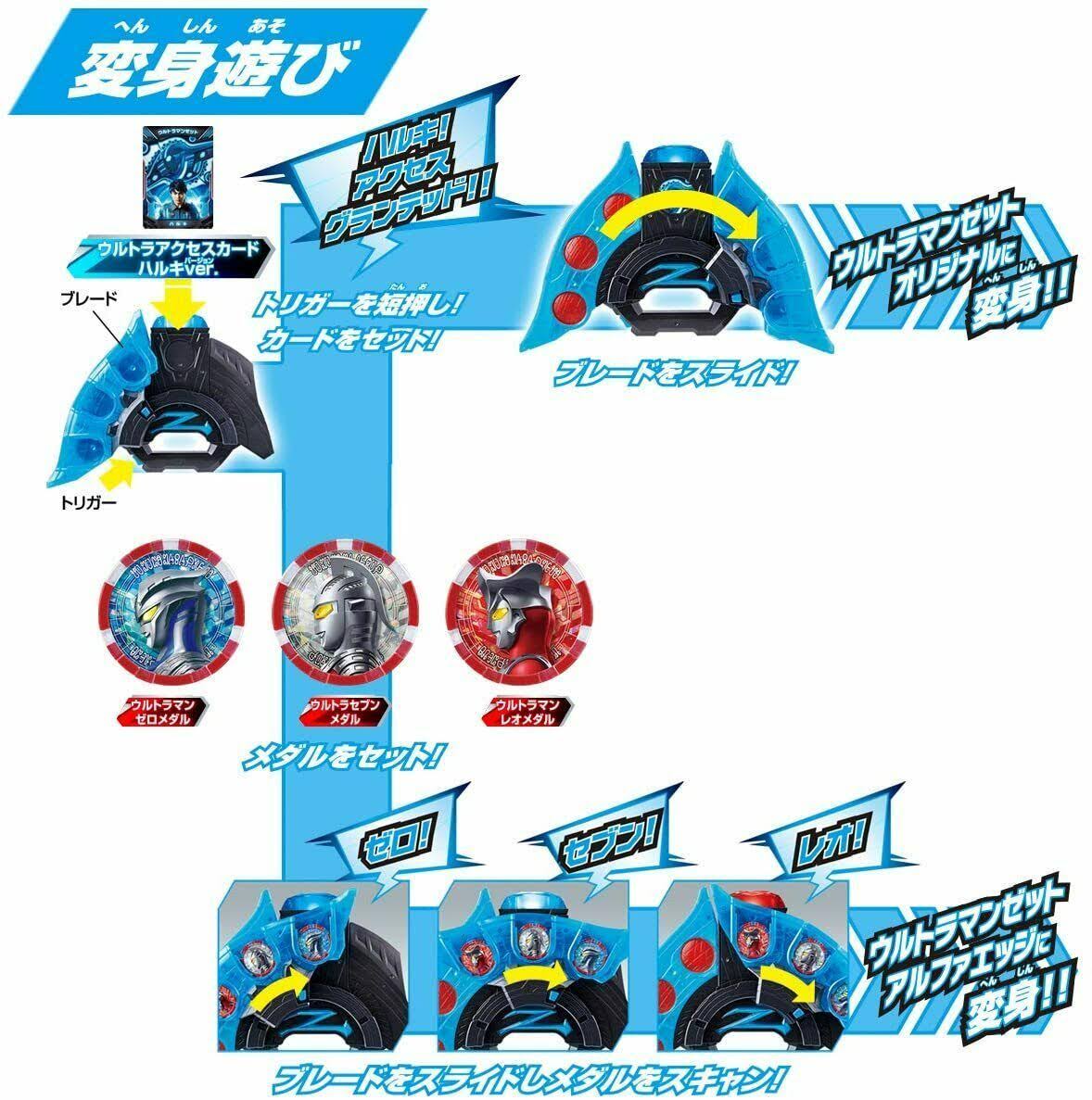 Ultraman Z DX Ultraman Z Strongest Narikiri Set