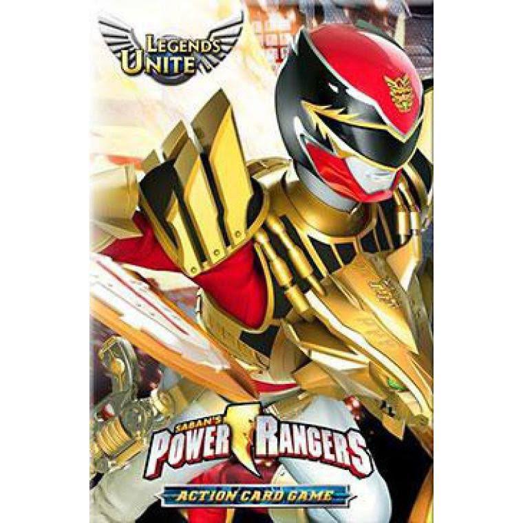 Power Rangers Action Card Game Legends Unite Booster Box