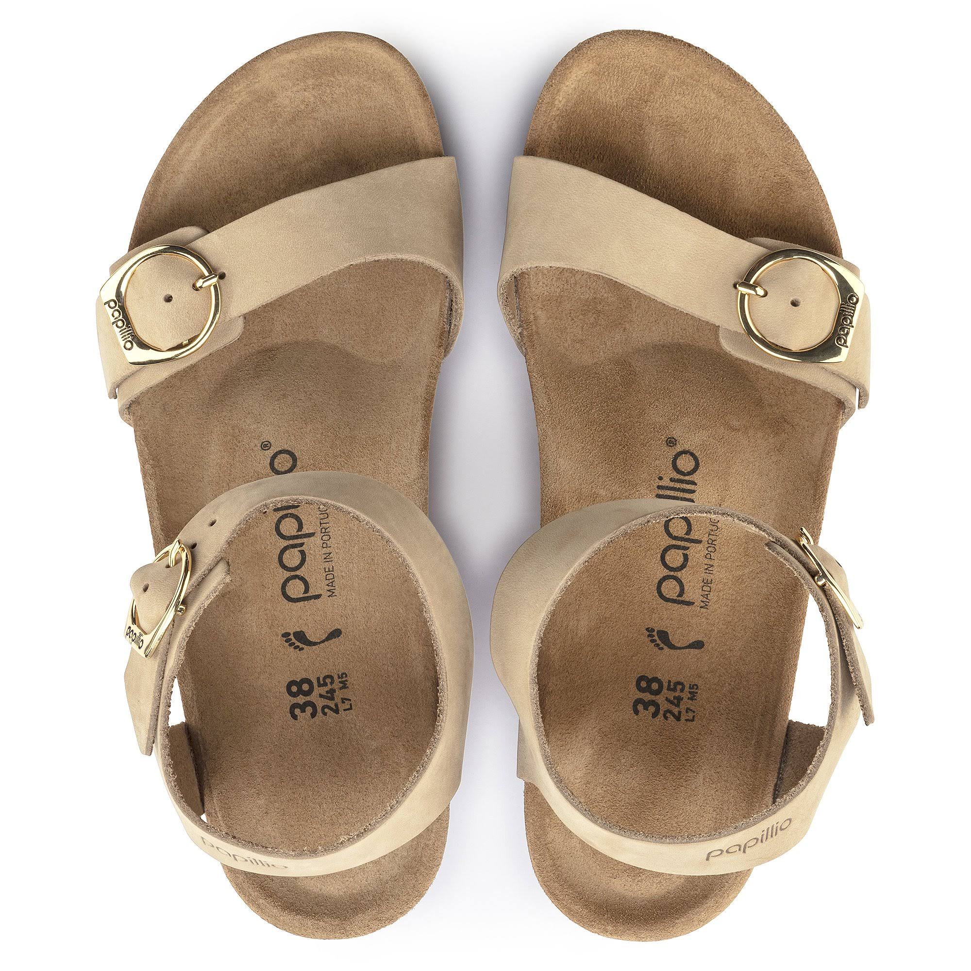 Birkenstock Women's Soley Sandal, Sandcastle, 38