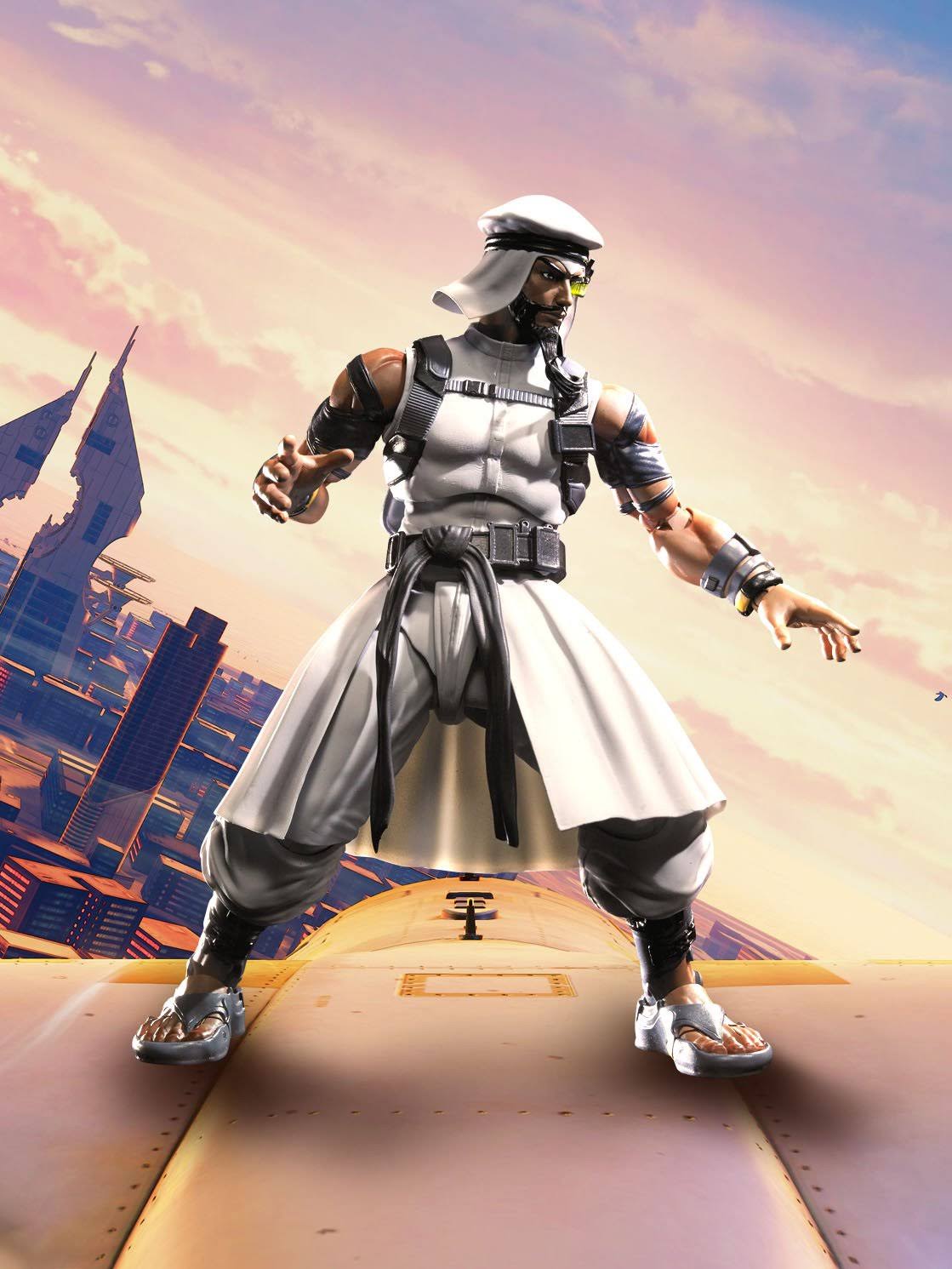 Street Fighter V Rashid S.H.Figuarts Action Figure