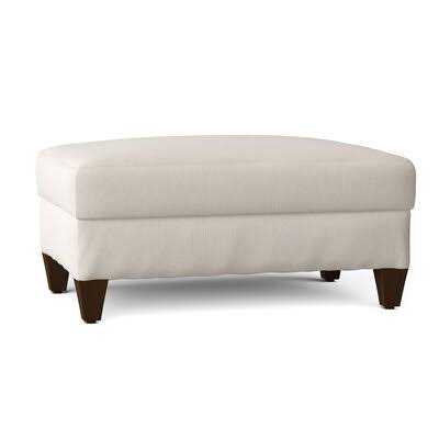 Birch Lane Fairchild 44x22 Rectangle Standard Slipcovered Ottoman Body Fabric: Max Buff