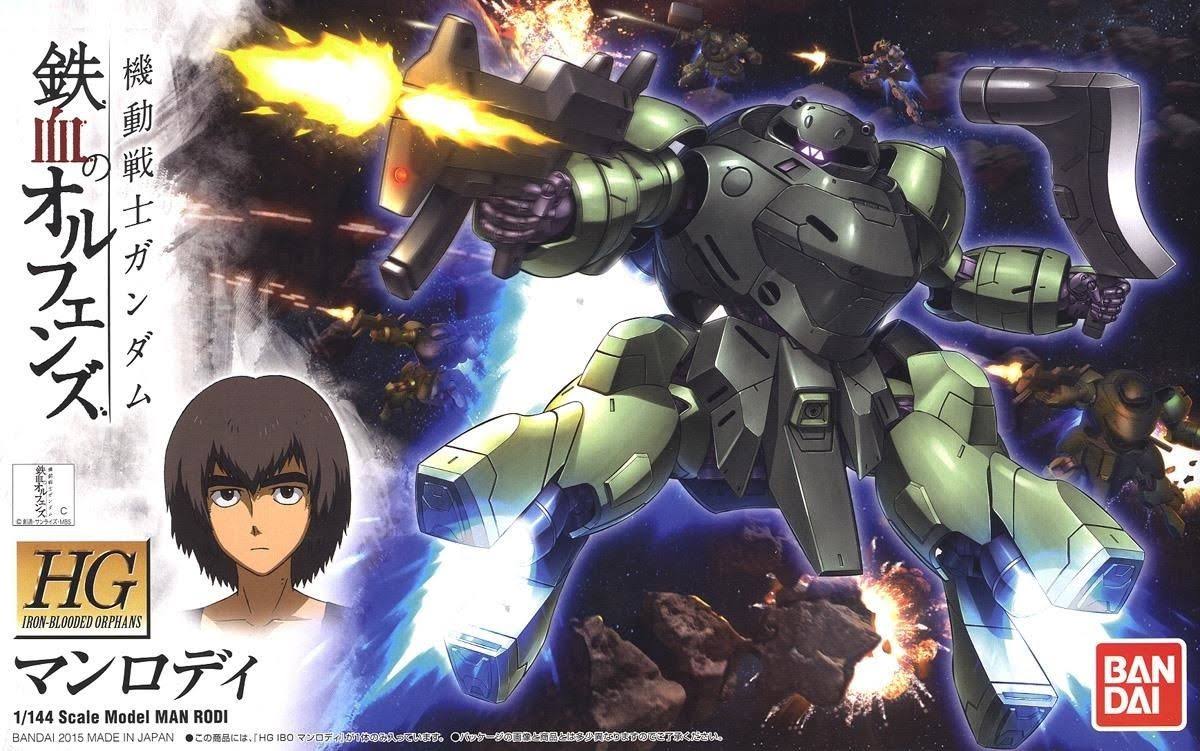 HG Orphans 1/144 Man Rodi Model Kit | Gundam Iron-Blooded Orphans