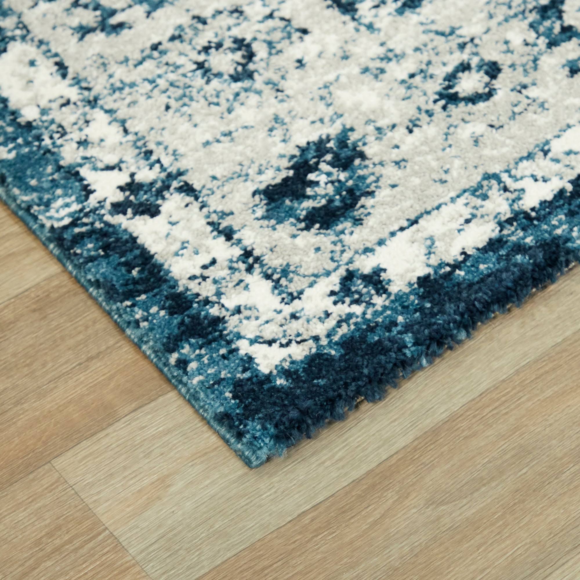 BALTA Dion Charcoal Grey 5 ft. x 7 ft. Persian Medallion Area Rug