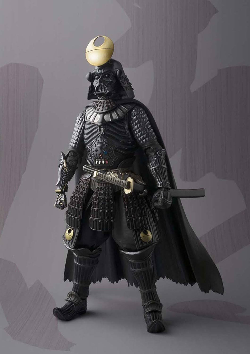Bandai Tamashii Nations Meisho Movie Realization Samurai General Darth Vader &Death Star Armor& Action Figure