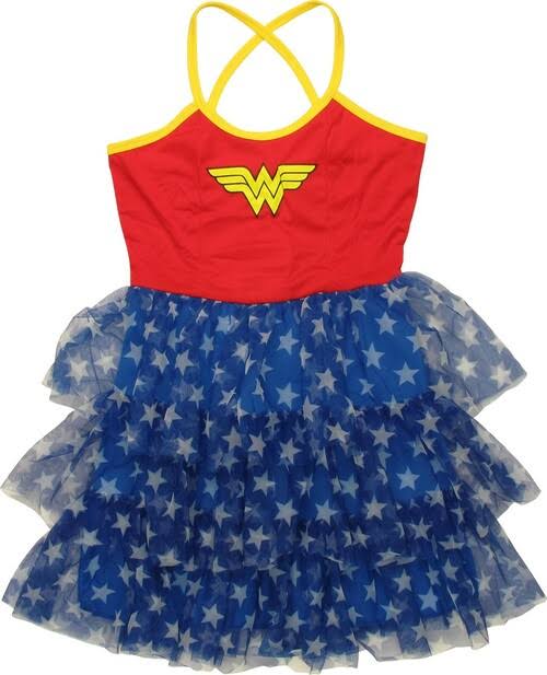 Wonder Woman Mini Skirt Dress