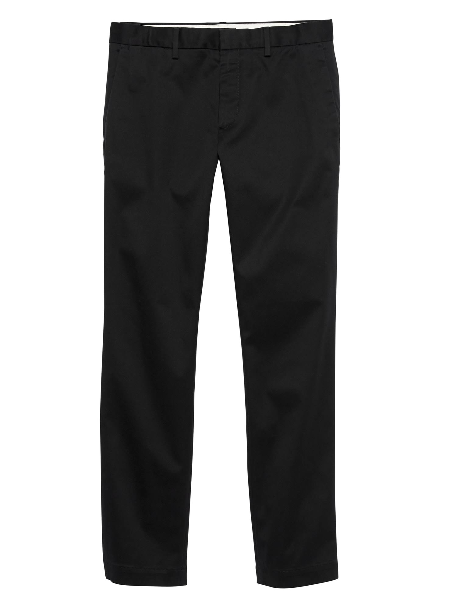 Banana Republic Men's Emerson Straight Rapid Movement Chino Pant Black Size 30W 30L