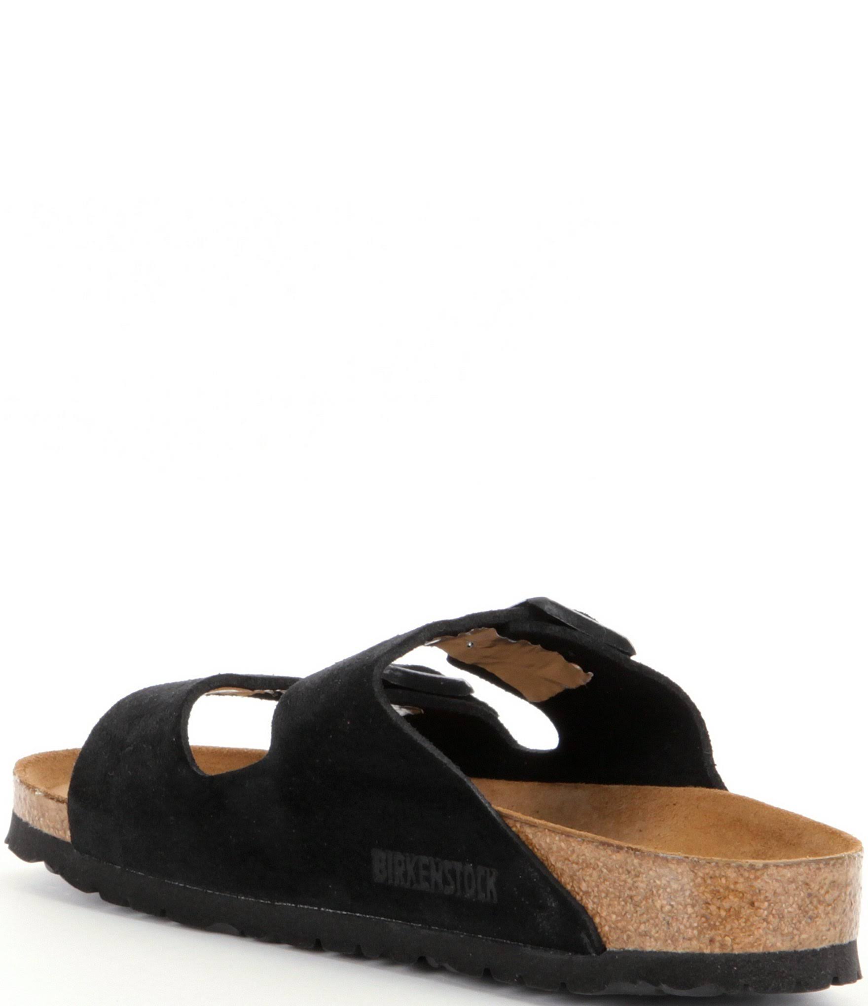 Birkenstock Arizona Soft Footbed - Suede Black / 42 / Narrow