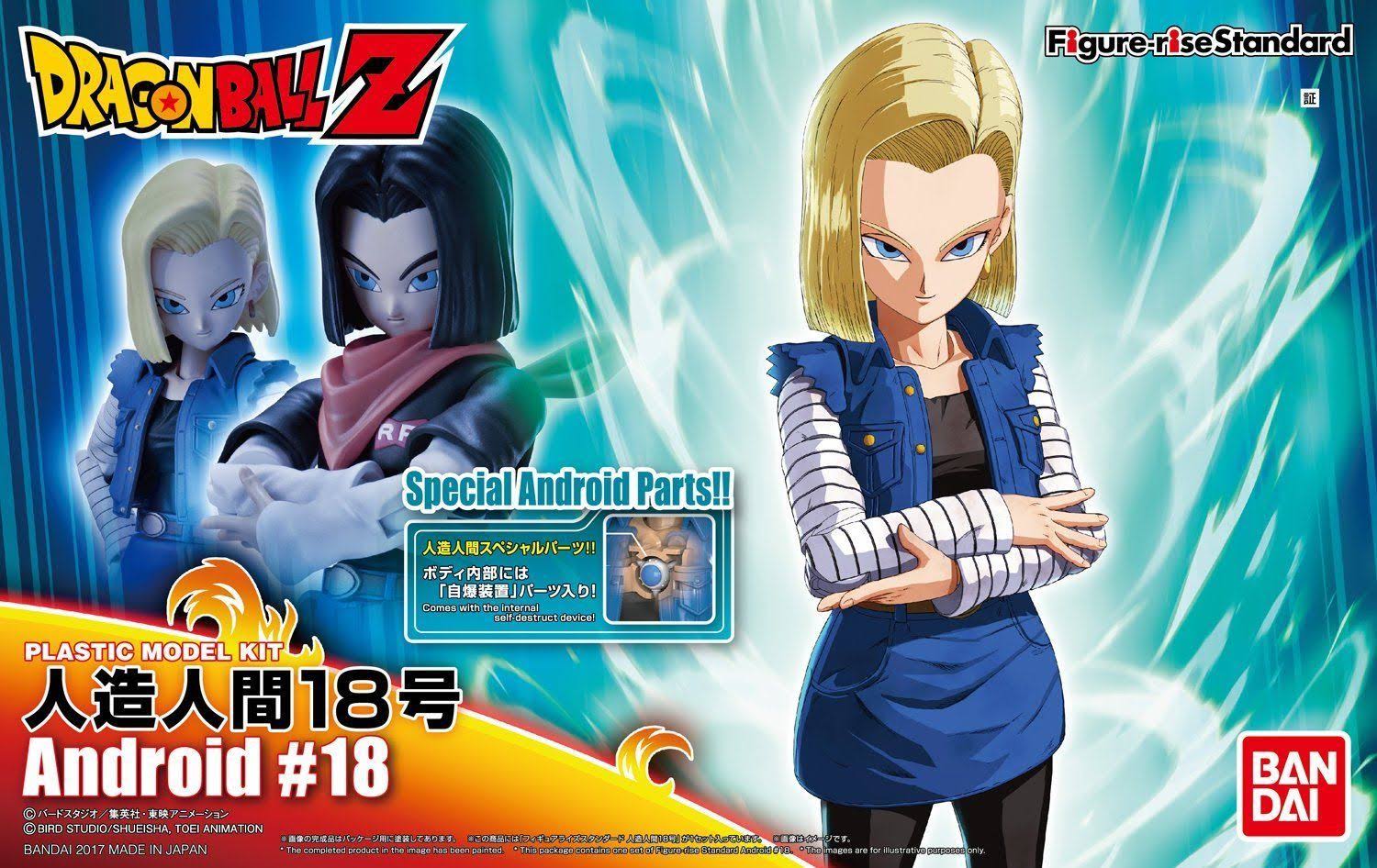 Bandai Hobby Figure-rise Standard Android #18 &Dragon Ball& Model Kit