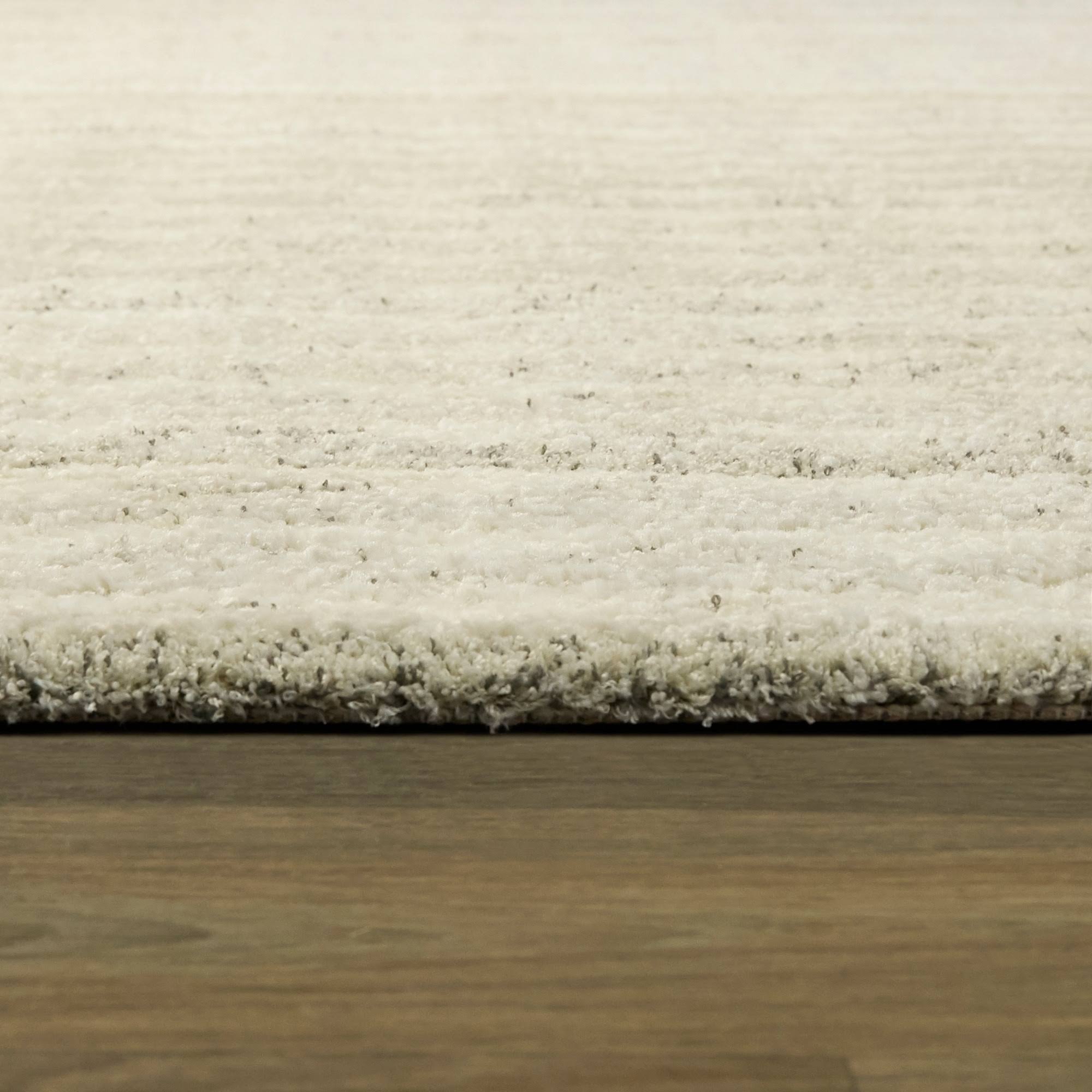 BALTA Sawyer Light Grey 5 ft. x 7 ft. Geometric Shag Area Rug