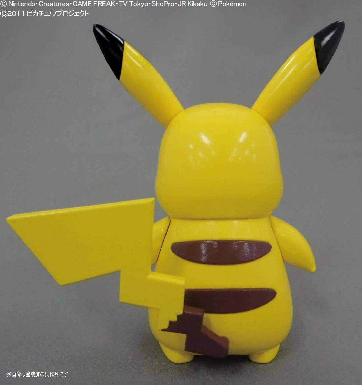 Bandai Pokemon Plamo 19 Select Series Collection Pikachu Figure Model
