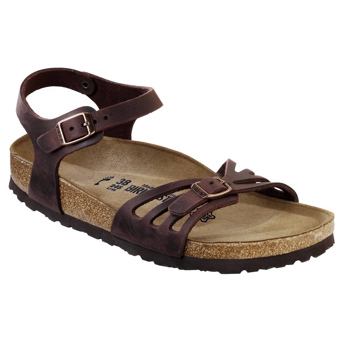 Birkenstock Women's Bali, Habana Oiled Leather Size: 37 N