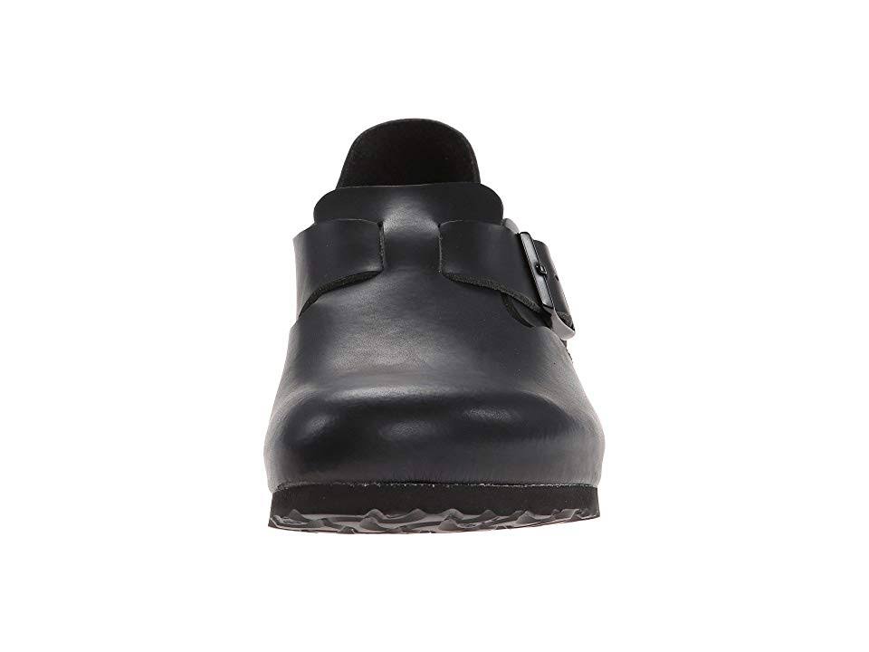 Birkenstock London Soft Footbed Hunter Black Leather / 37 / Regular