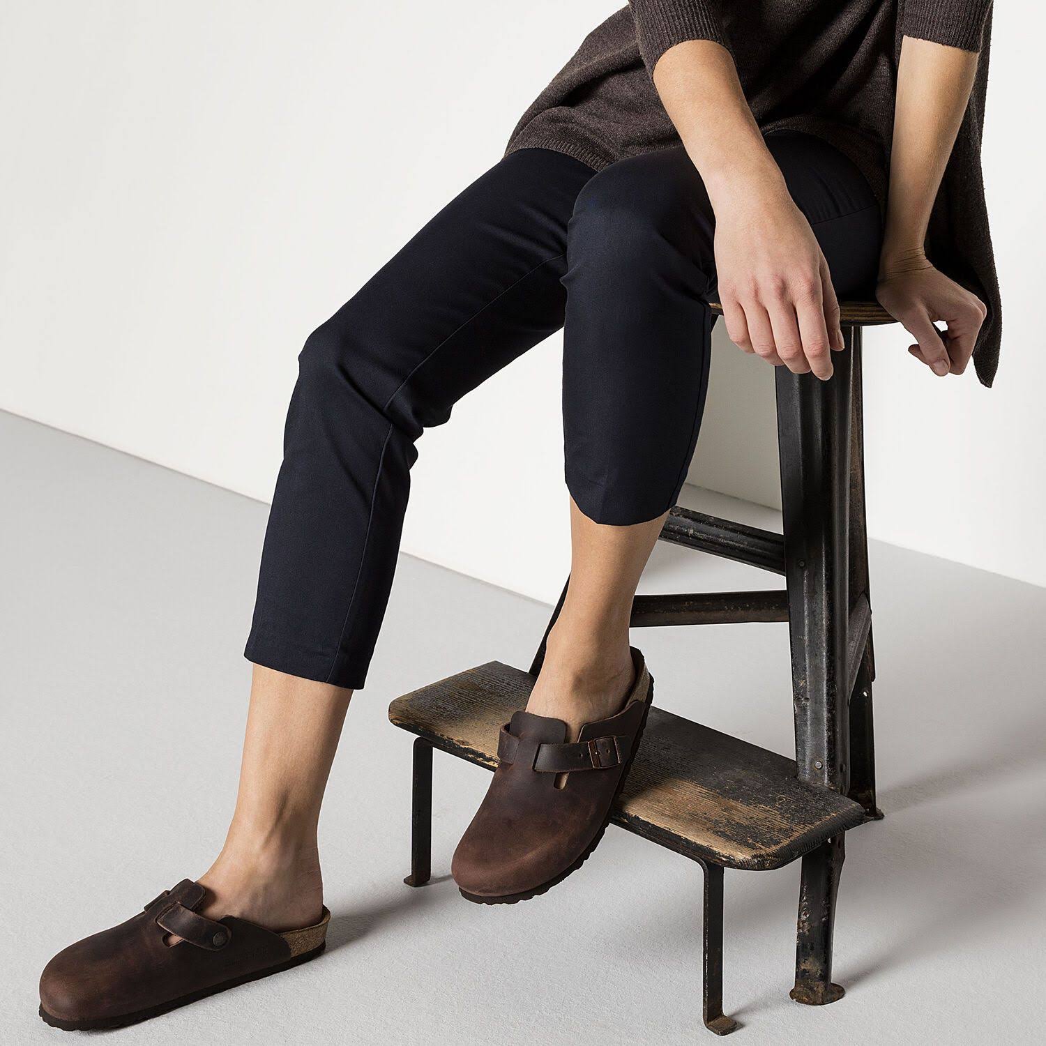 Birkenstock Boston Soft Footbed - Oiled Leather Habana / 36 / Narrow