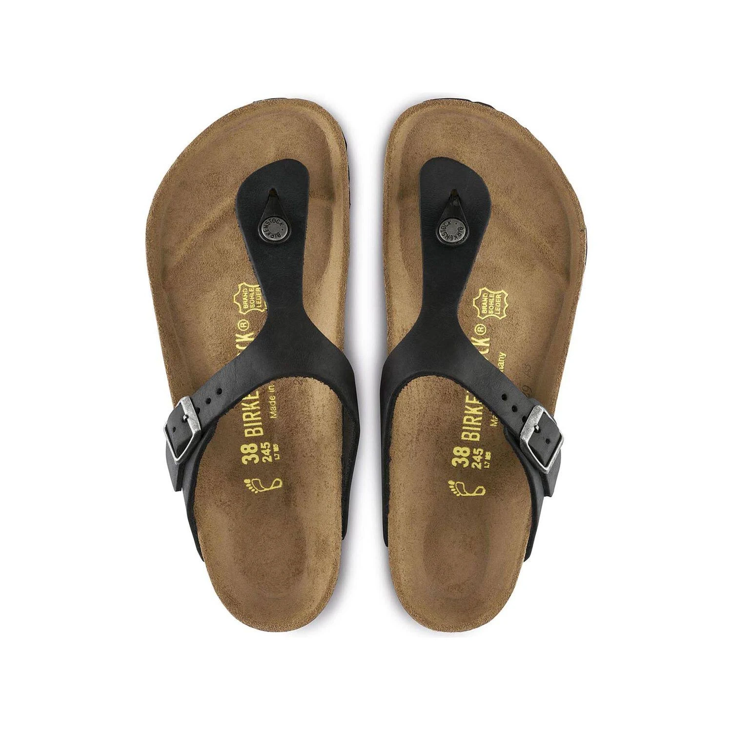 Birkenstock Women's Gizeh Sandal,Habana,41 M EU
