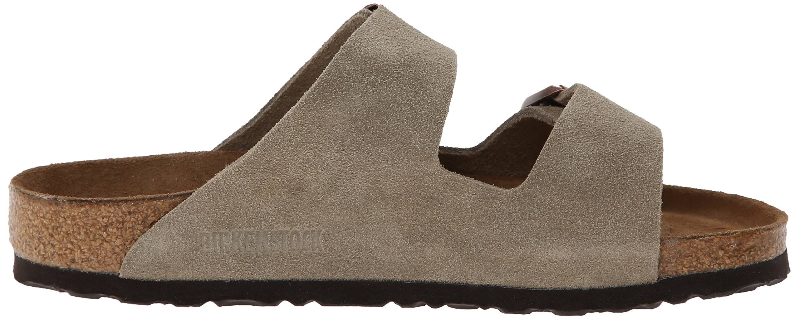 Birkenstock Womens Arizona Leather Open Toe Casual Slide Sandals