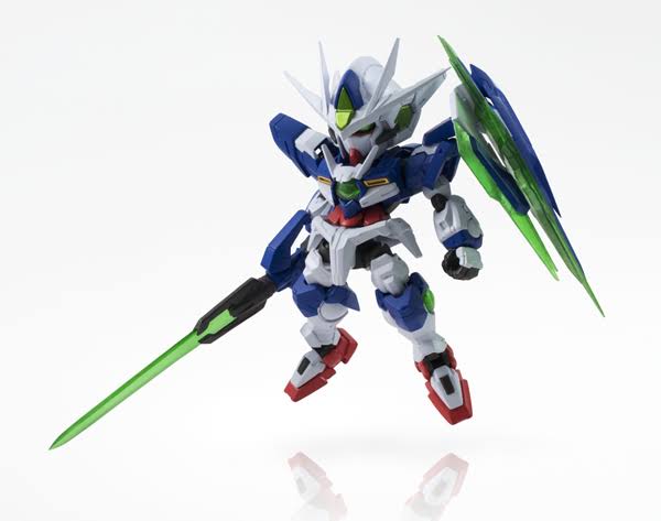 Gundam OO Action Figure - MS Unit 00 QAN[T] NXEDGE Style