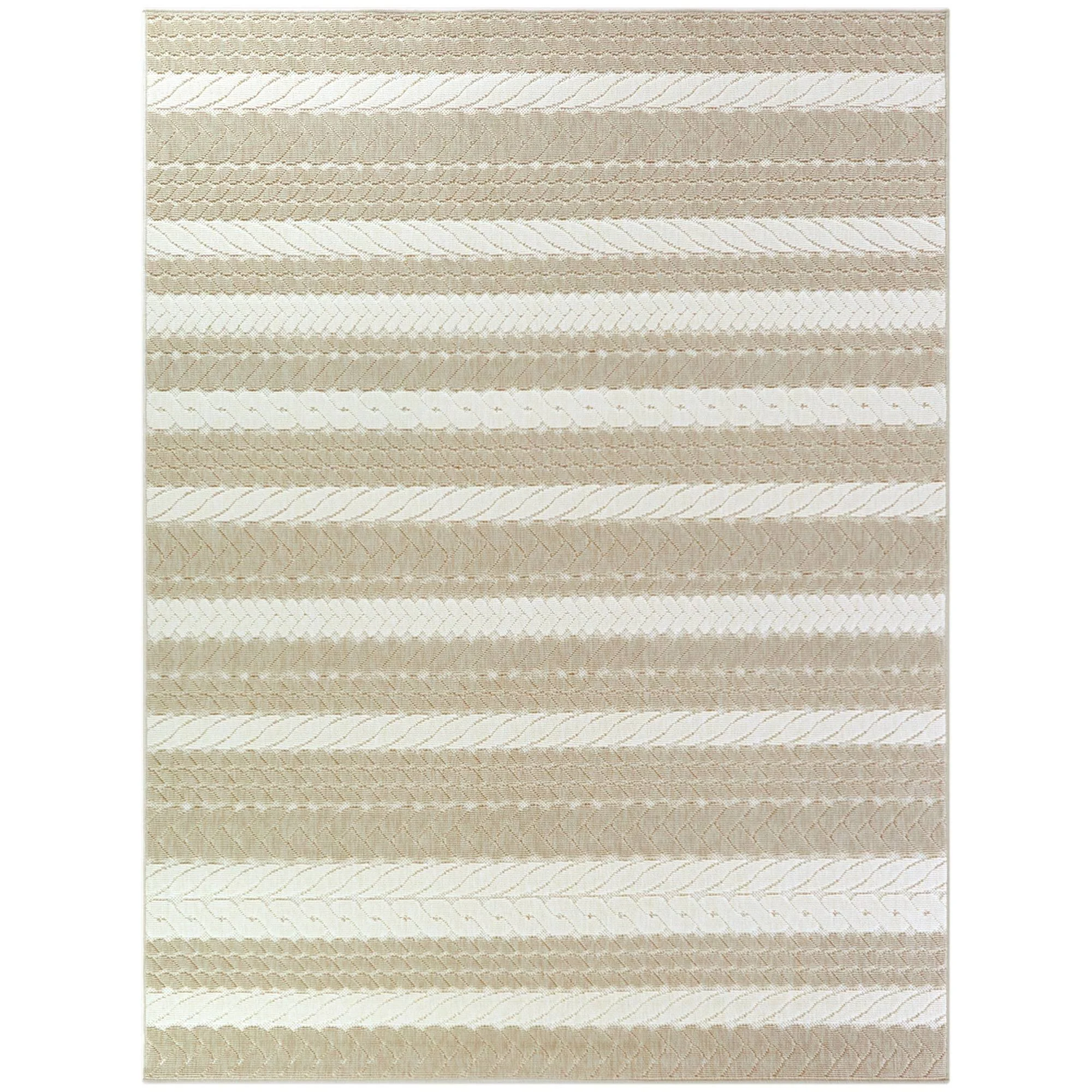 Caldwell Nautical Stripe Indoor/Outdoor Area Rug - 2&7x22 x 7& Runner - Navy