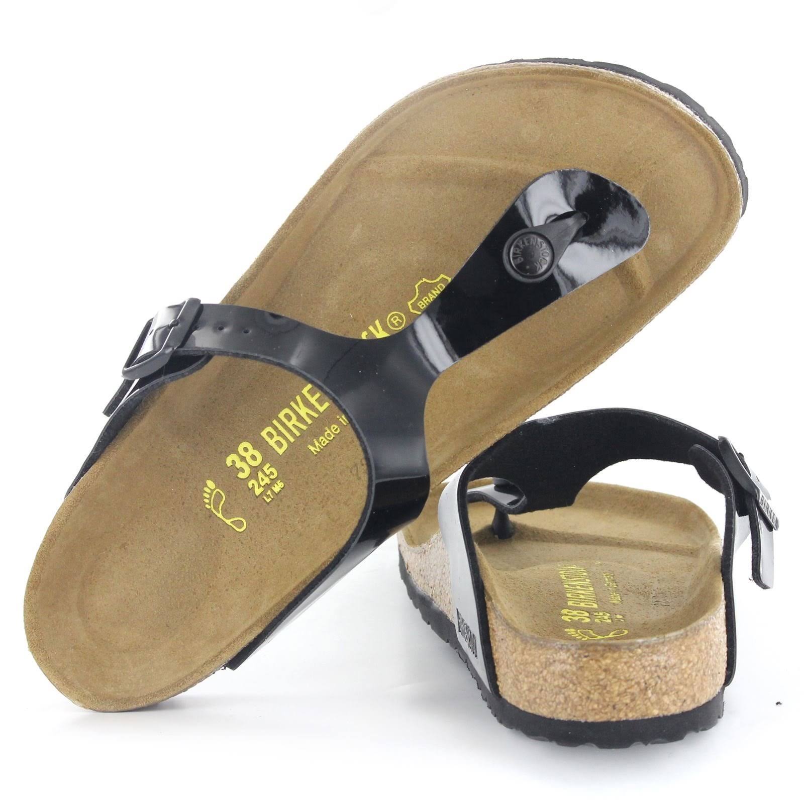 Birkenstock Women's Gizeh Black Patent / 37