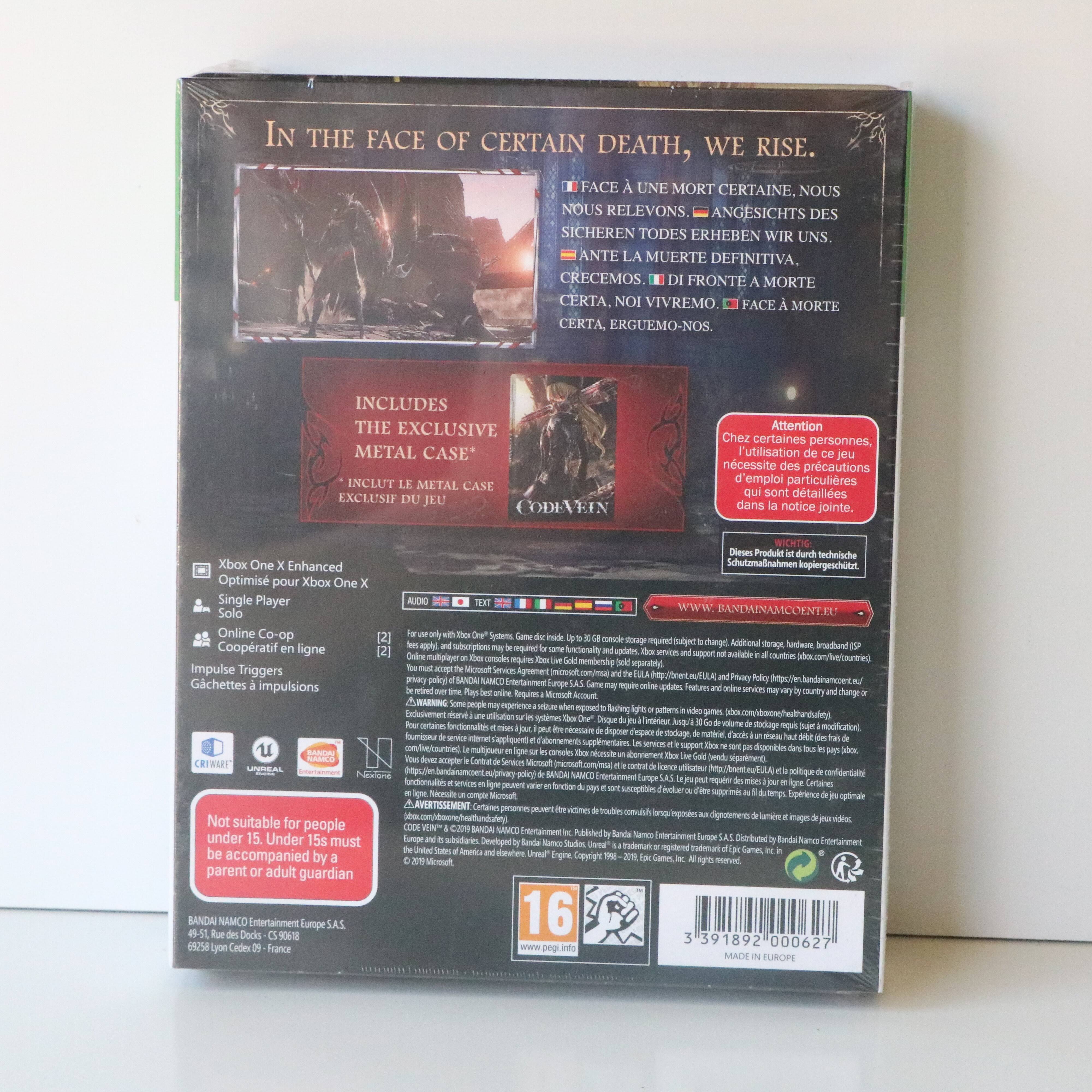 Code Vein - Microsoft Xbox One - Day One Edition Game