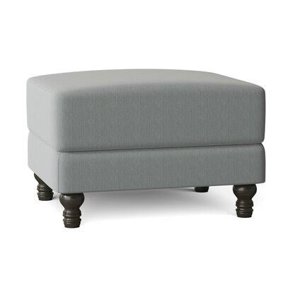 Birch Lane Montgomery 31x22 Rectangle Standard Ottoman Body Fabric: Sunbrella Cast Mist