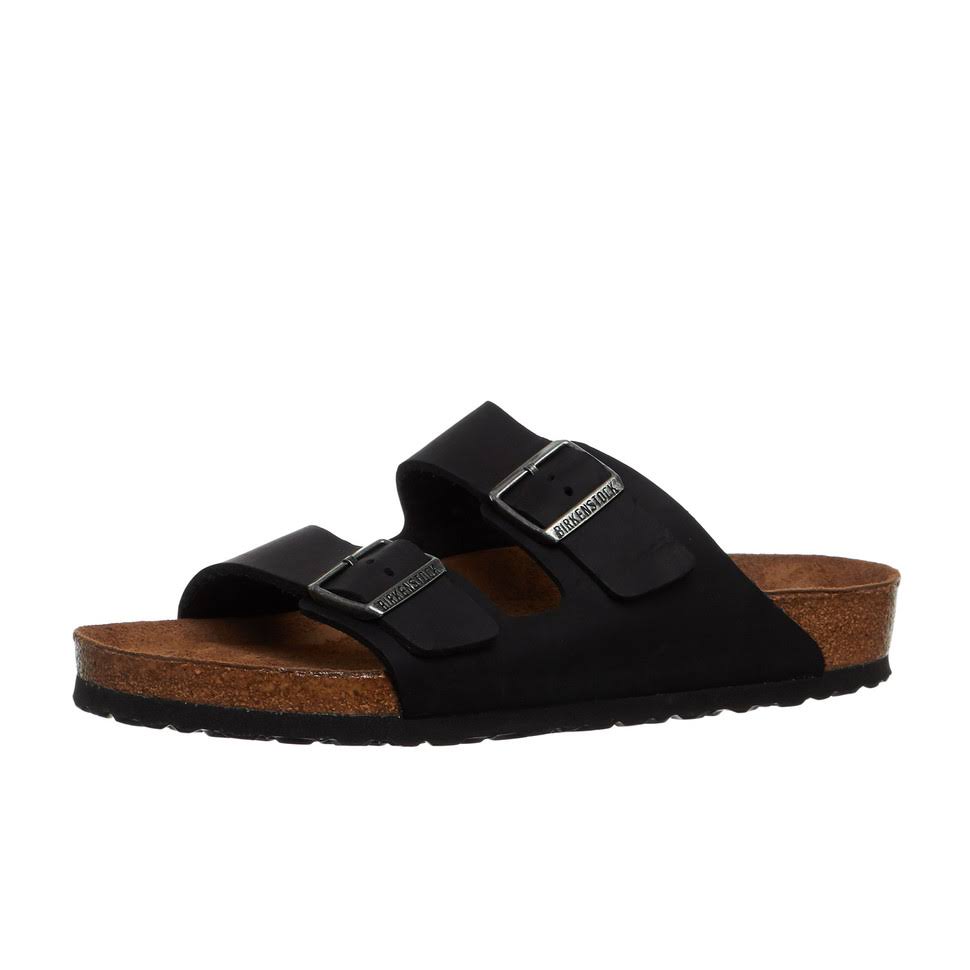 Birkenstock Arizona Softbed Oiled Leather Black