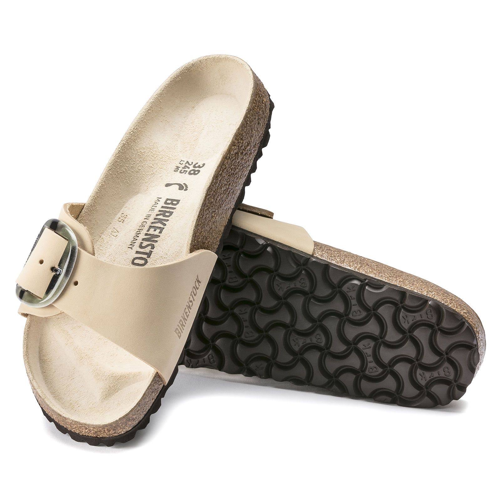 Birkenstock Madrid Torty Big Buckle Sandals Almond 40